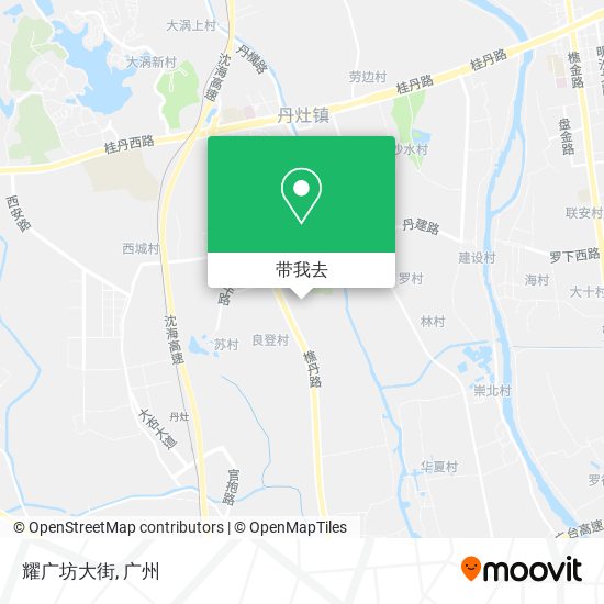 耀广坊大街地图