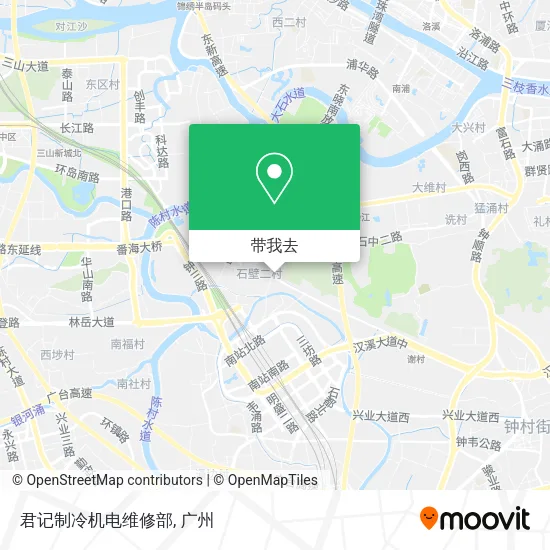 君记制冷机电维修部地图