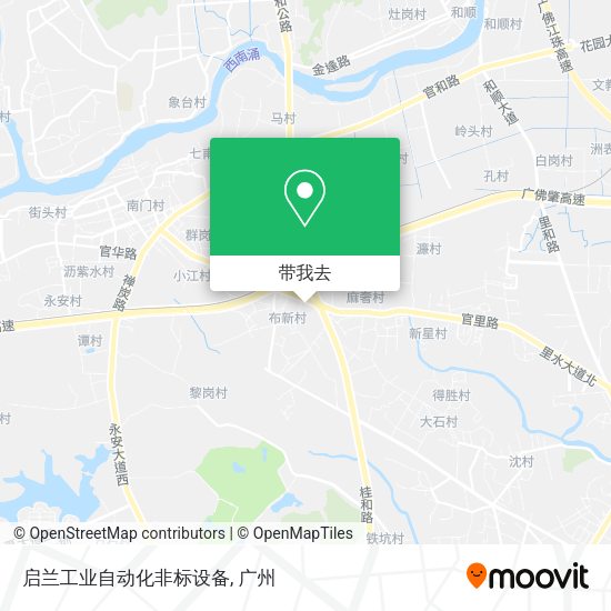 启兰工业自动化非标设备地图
