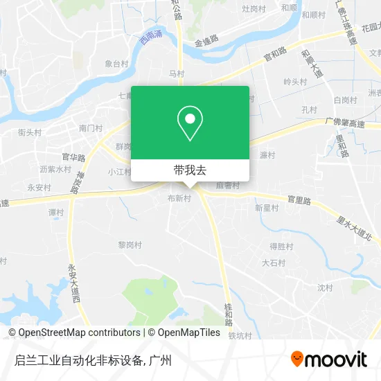 启兰工业自动化非标设备地图