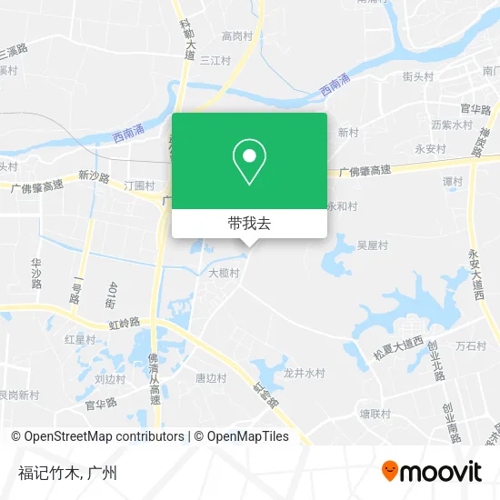 福记竹木地图