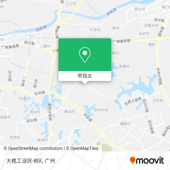 大榄工业区-B区地图