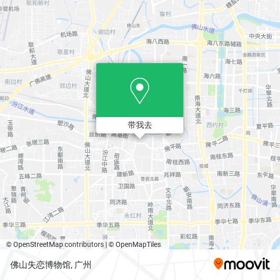佛山失恋博物馆地图