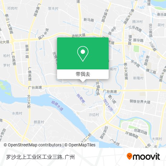 罗沙北上工业区工业三路地图