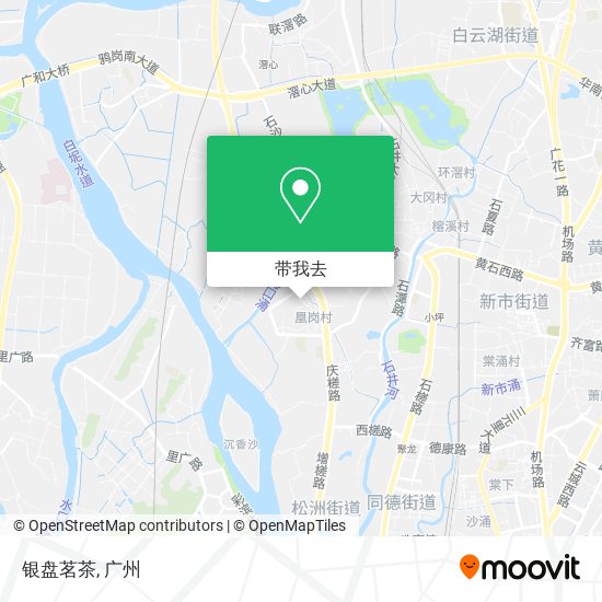 银盘茗茶地图