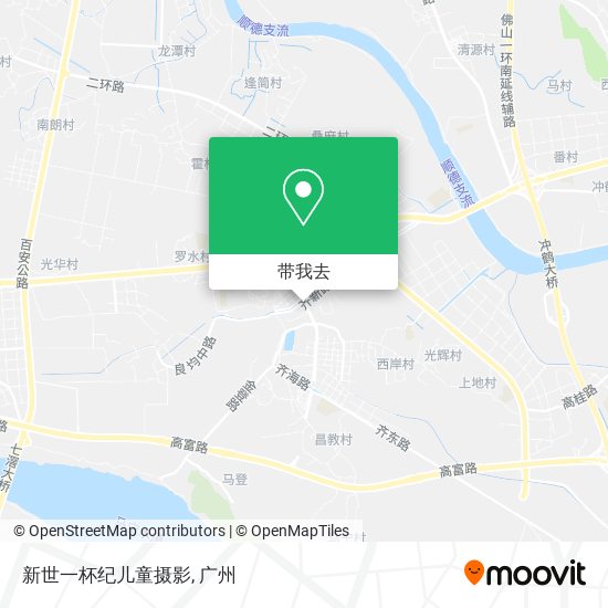 新世一杯纪儿童摄影地图