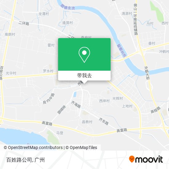 百姓路公司地图
