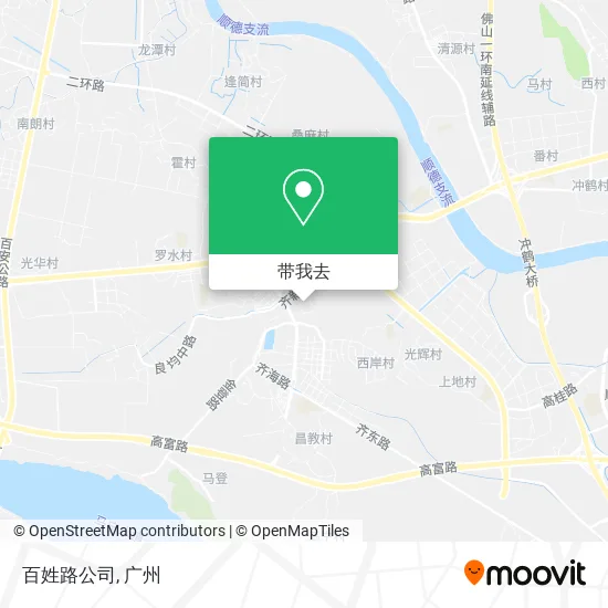百姓路公司地图