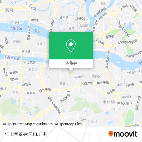江山帝景-南三门地图