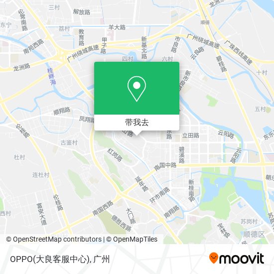 OPPO(大良客服中心)地图