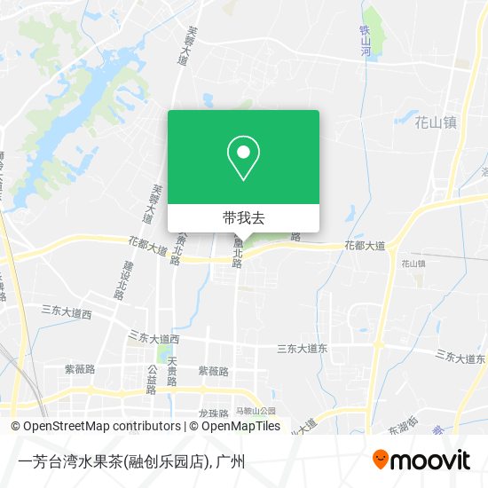 一芳台湾水果茶(融创乐园店)地图