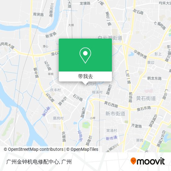 广州金钟机电修配中心地图