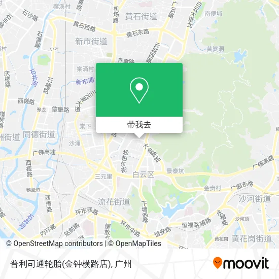 普利司通轮胎(金钟横路店)地图