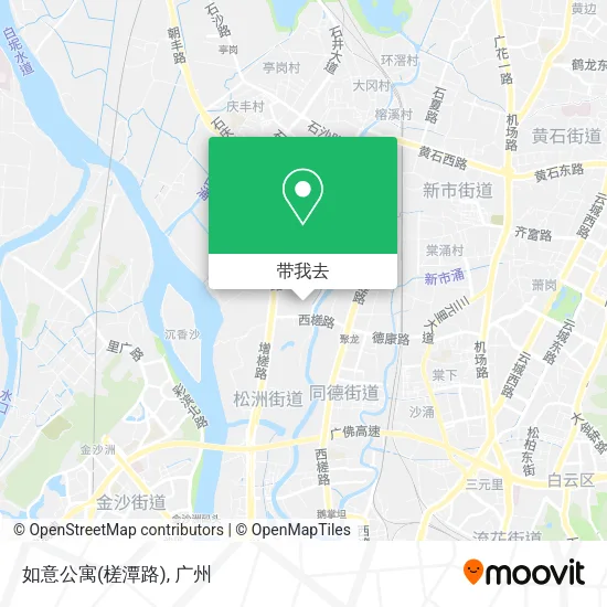 如意公寓(槎潭路)地图