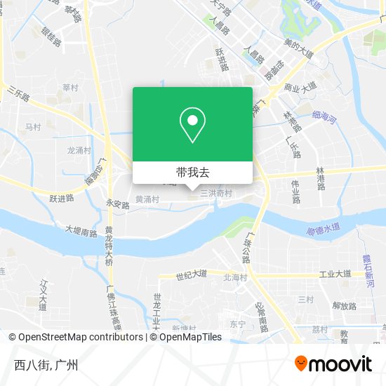 西八街地图