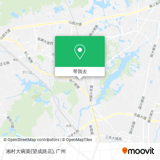 湘村大碗菜(望成路店)地图
