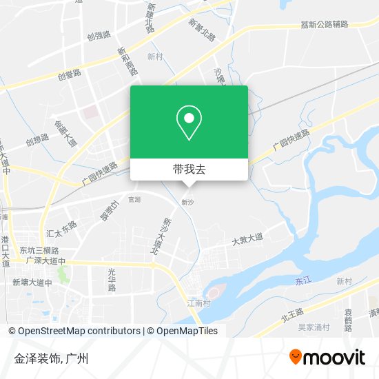 金泽装饰地图