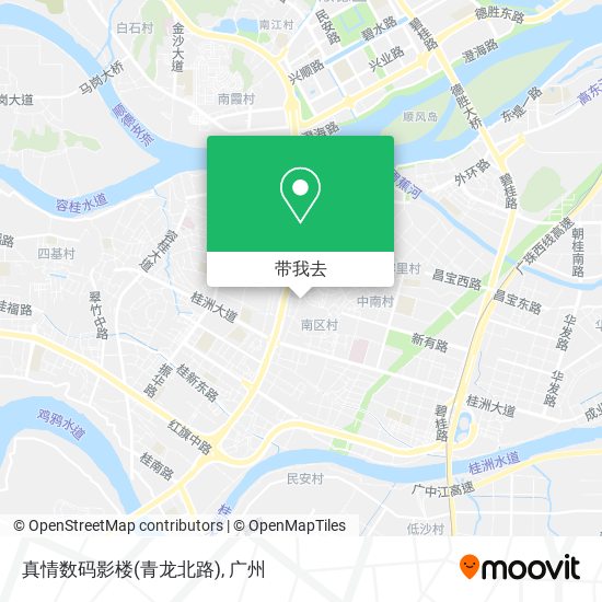 真情数码影楼(青龙北路)地图