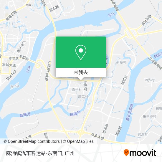 麻涌镇汽车客运站-东南门地图