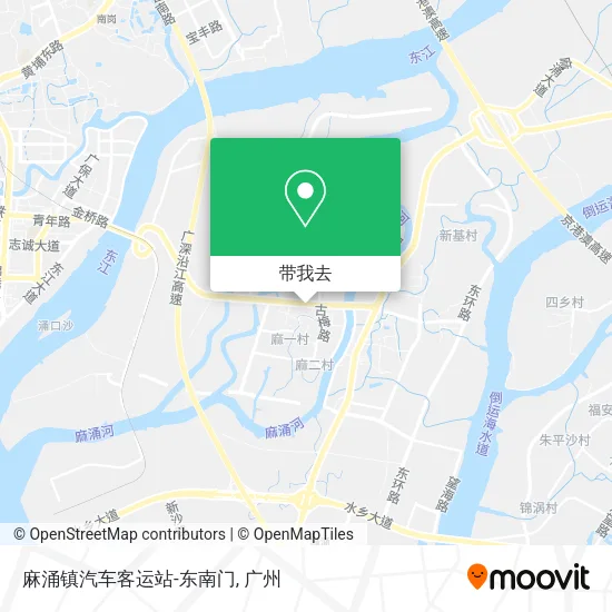 麻涌镇汽车客运站-东南门地图