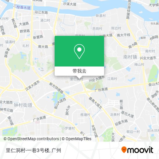 里仁洞村-一巷3号楼地图
