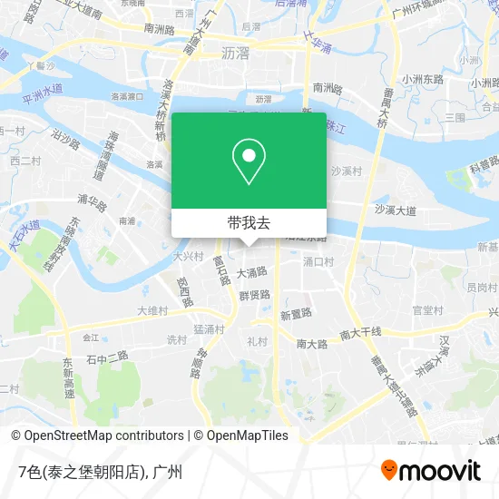 7色(泰之堡朝阳店)地图