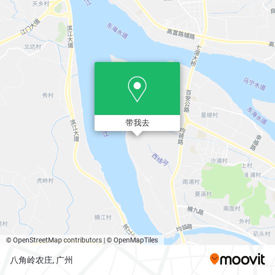 八角岭农庄地图