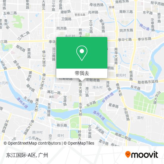东江国际-A区地图