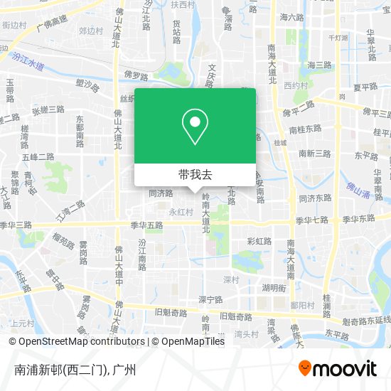 南浦新邨(西二门)地图