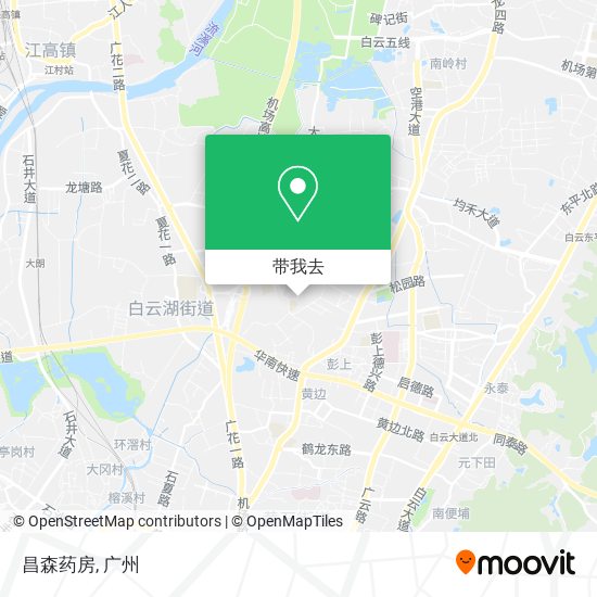 昌森药房地图