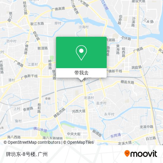 牌坊东-8号楼地图