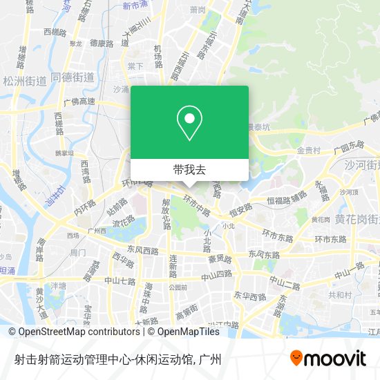 射击射箭运动管理中心-休闲运动馆地图