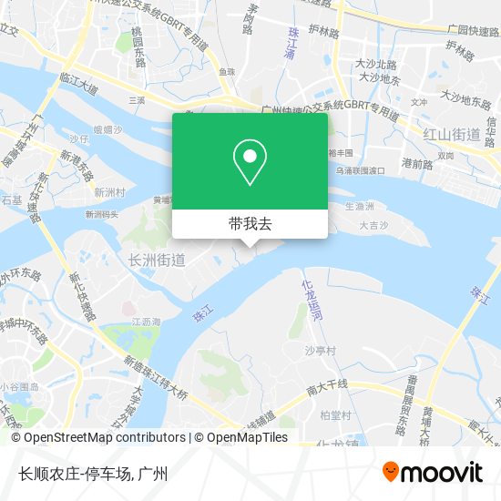 长顺农庄-停车场地图
