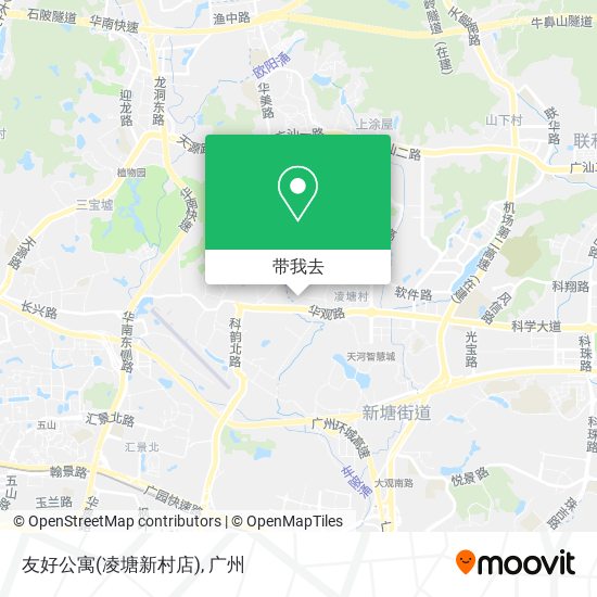 友好公寓(凌塘新村店)地图