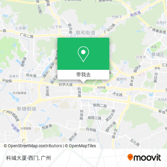 科城大厦-西门地图