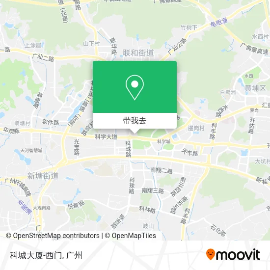 科城大厦-西门地图