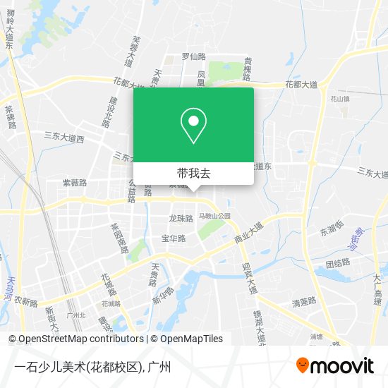 一石少儿美术(花都校区)地图