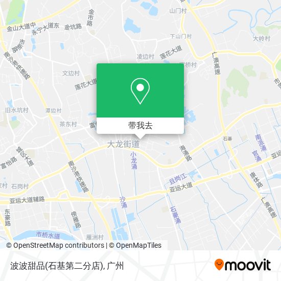 波波甜品(石基第二分店)地图