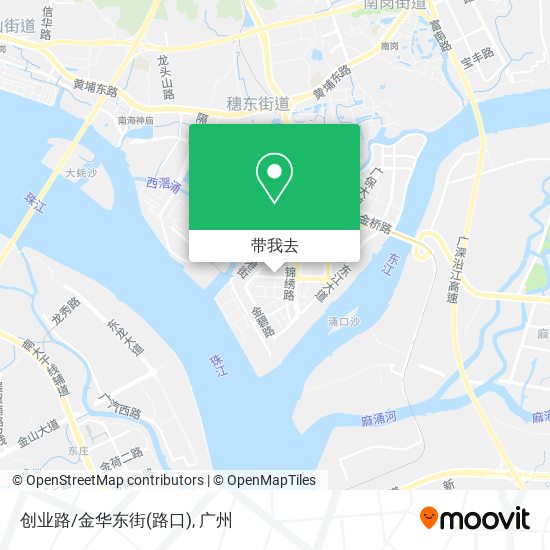 创业路/金华东街(路口)地图