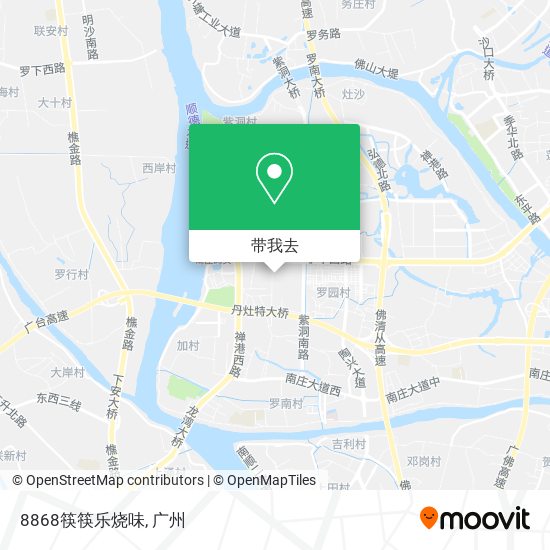 8868筷筷乐烧味地图