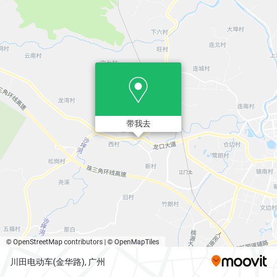 川田电动车(金华路)地图
