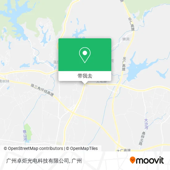 广州卓炬光电科技有限公司地图