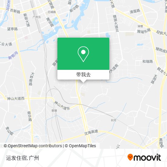 运发住宿地图