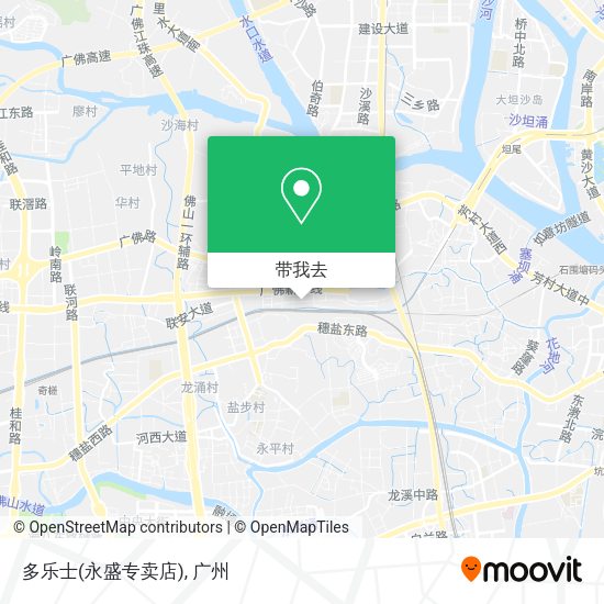 多乐士(永盛专卖店)地图