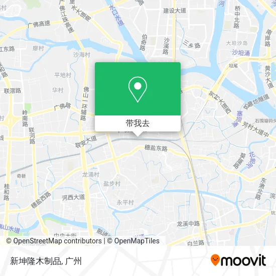 新坤隆木制品地图
