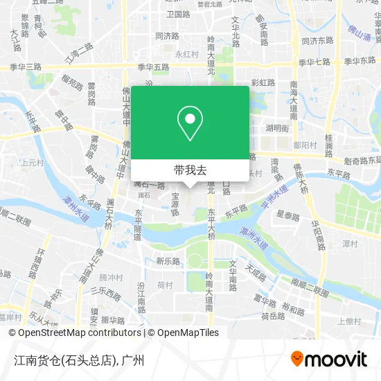 江南货仓(石头总店)地图