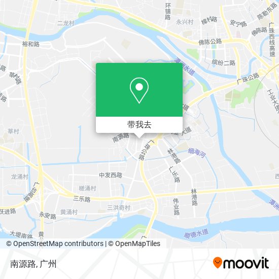 南源路地图