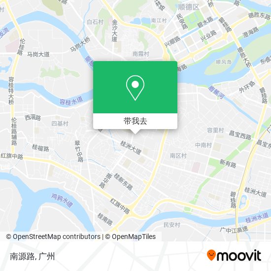 南源路地图