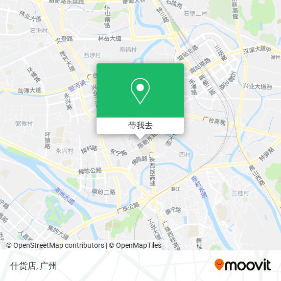 什货店地图