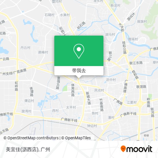 美宜佳(沥西店)地图